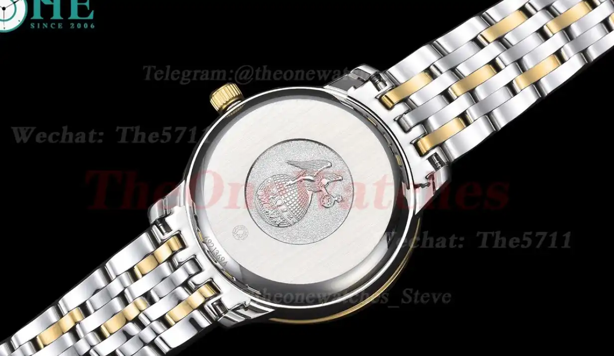 De Ville Prestige Ladies 32.7mm SS YG Gold Dial GDF MY8215