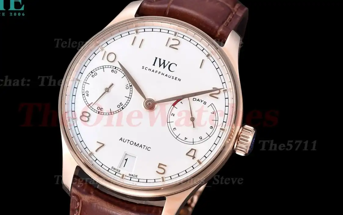 Portugieser 7 Days 42mm RG LE White Dial ZF V5 A52010