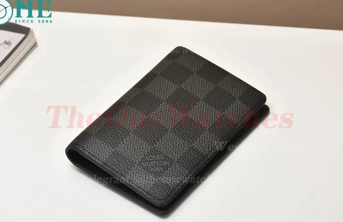 Louis Vuitton - Pocket Organizer Black N63143