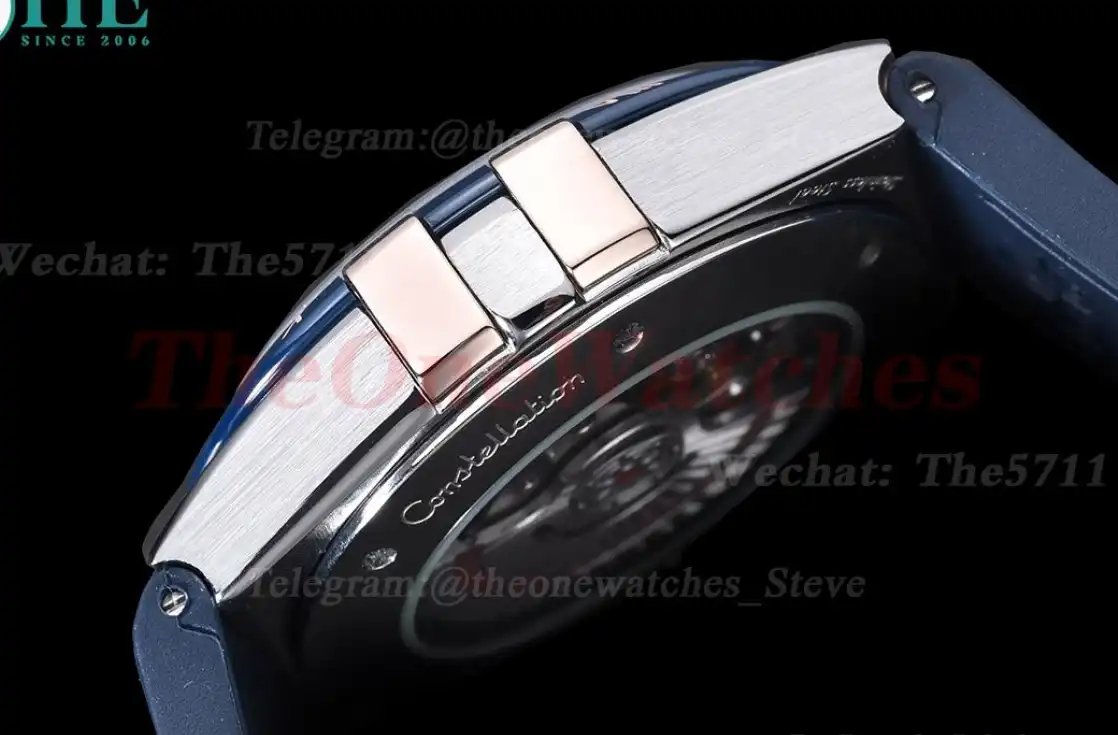 Constellation 41mm Ceramic RG LE Blue Dial GDF MY8215