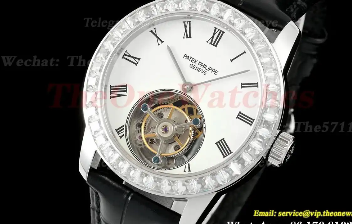 Complications 42mm Dia SS LE White Dial RMSF Tourb