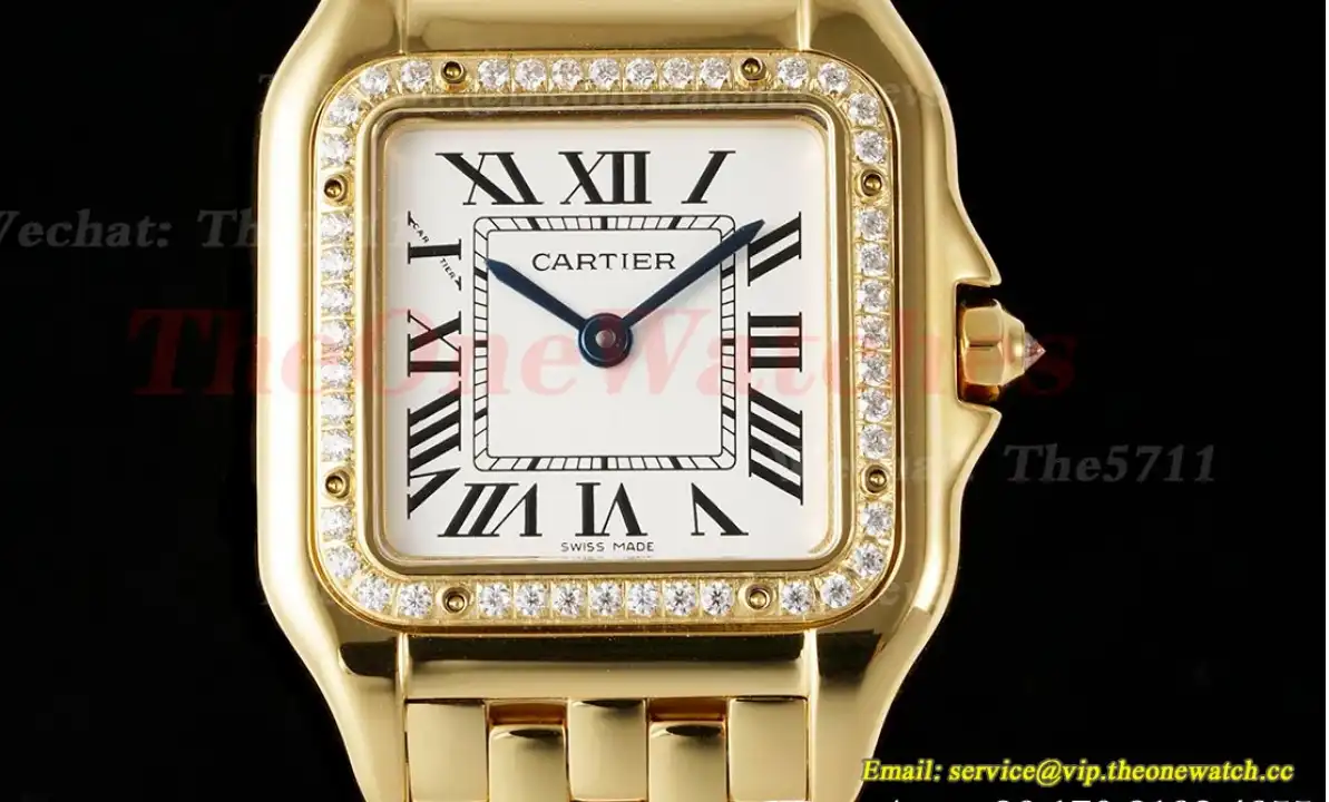 Panthere Secrete De Ladies Dia 27mm YG YG White AF Quartz