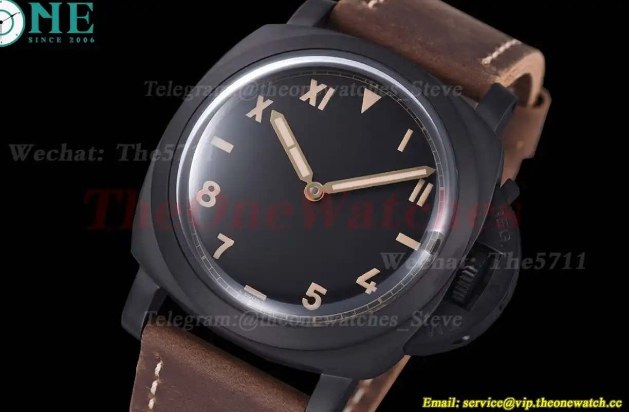 Luminor Pam629 47mm DLC LE Black Dial HWF A6497