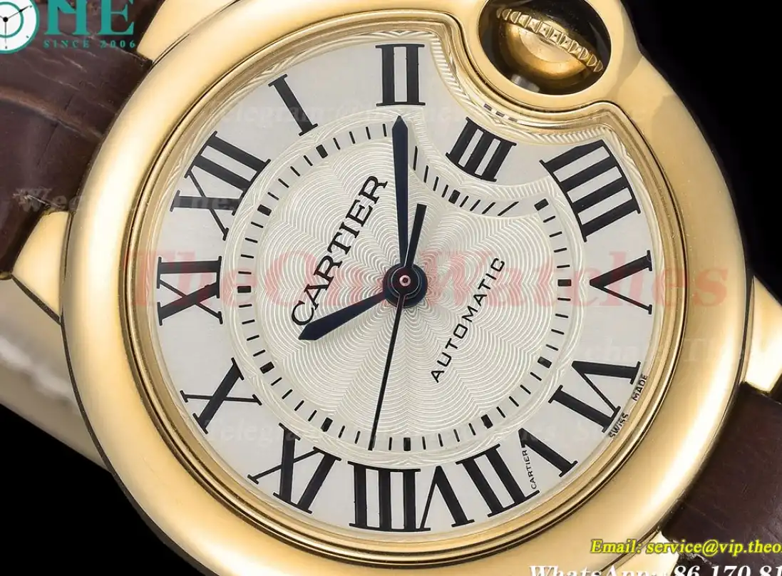 Ballon Bleu De Cartier 33mm YG LE White Dial GDF NH05