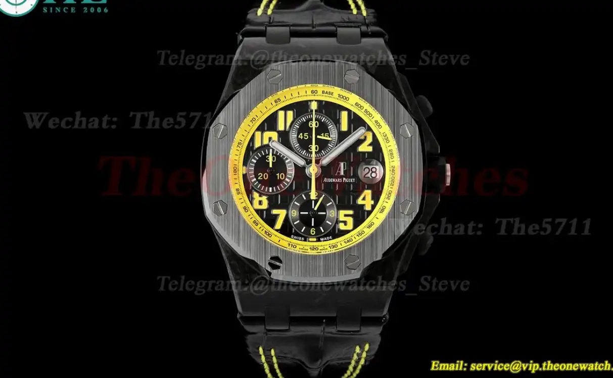 Royal Oak Offshore 26176FO 42mm Cer LE Black Dial TKF A7750