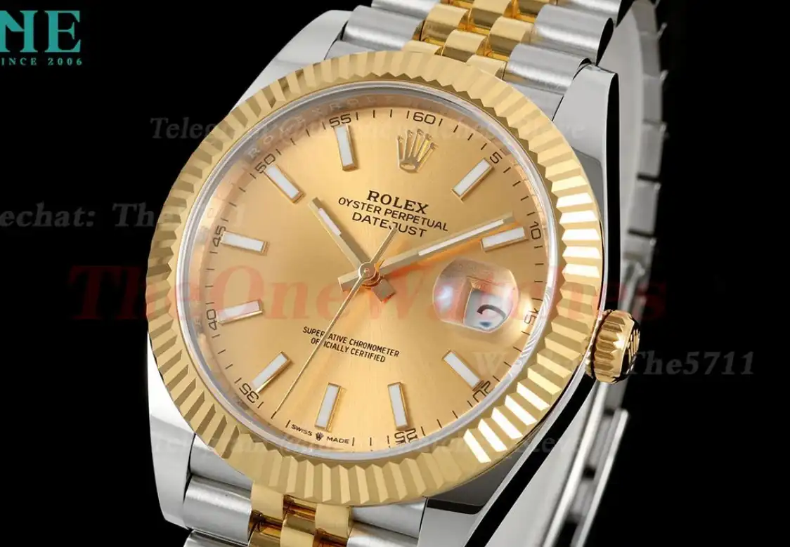 Datejust 126333 41mm Jub YG SS Gold Stk EWEF A3235