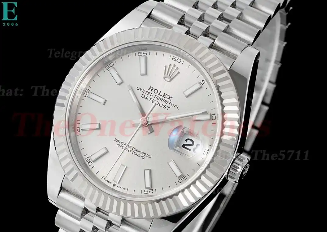 Datejust 126334 41mm Jub SS SS Silver Stk EWEF A3235