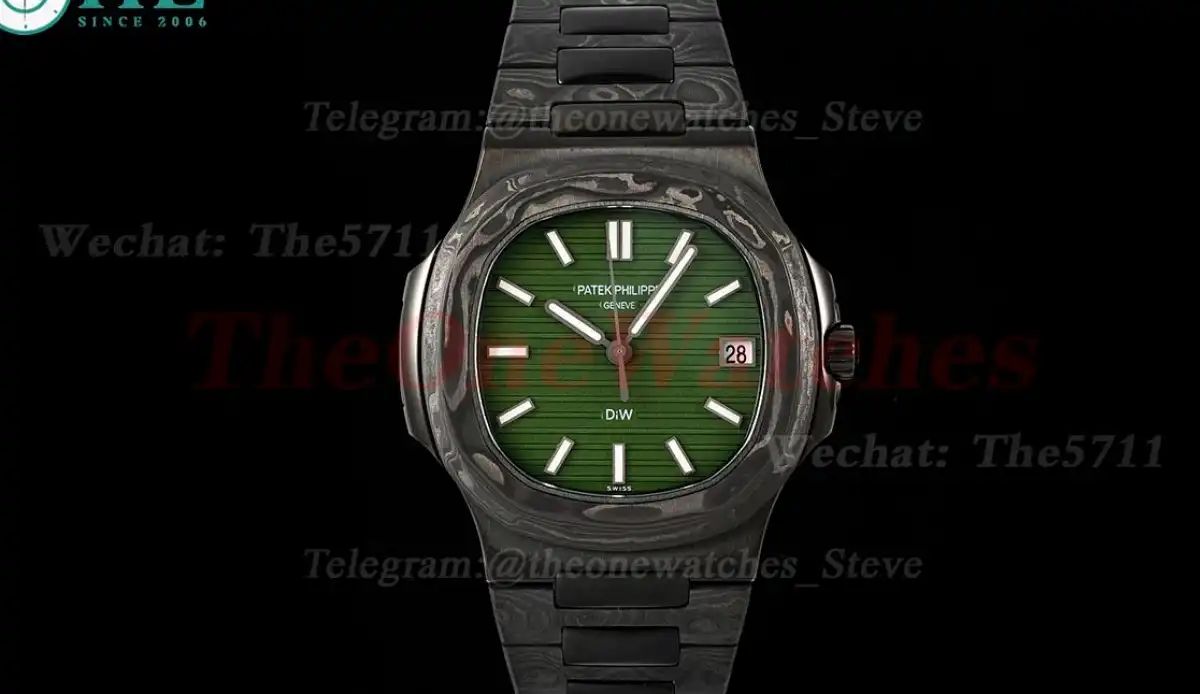 Nautilus 5711 Diw 40mm FC FC Green Dial DIWF 324SC