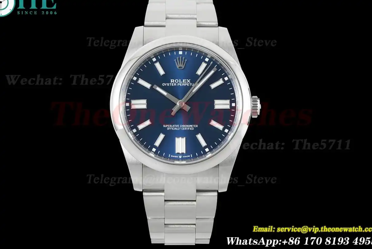 Oyster Perpetual 124300 41mm SS SS Blue Dial VSF VS3230