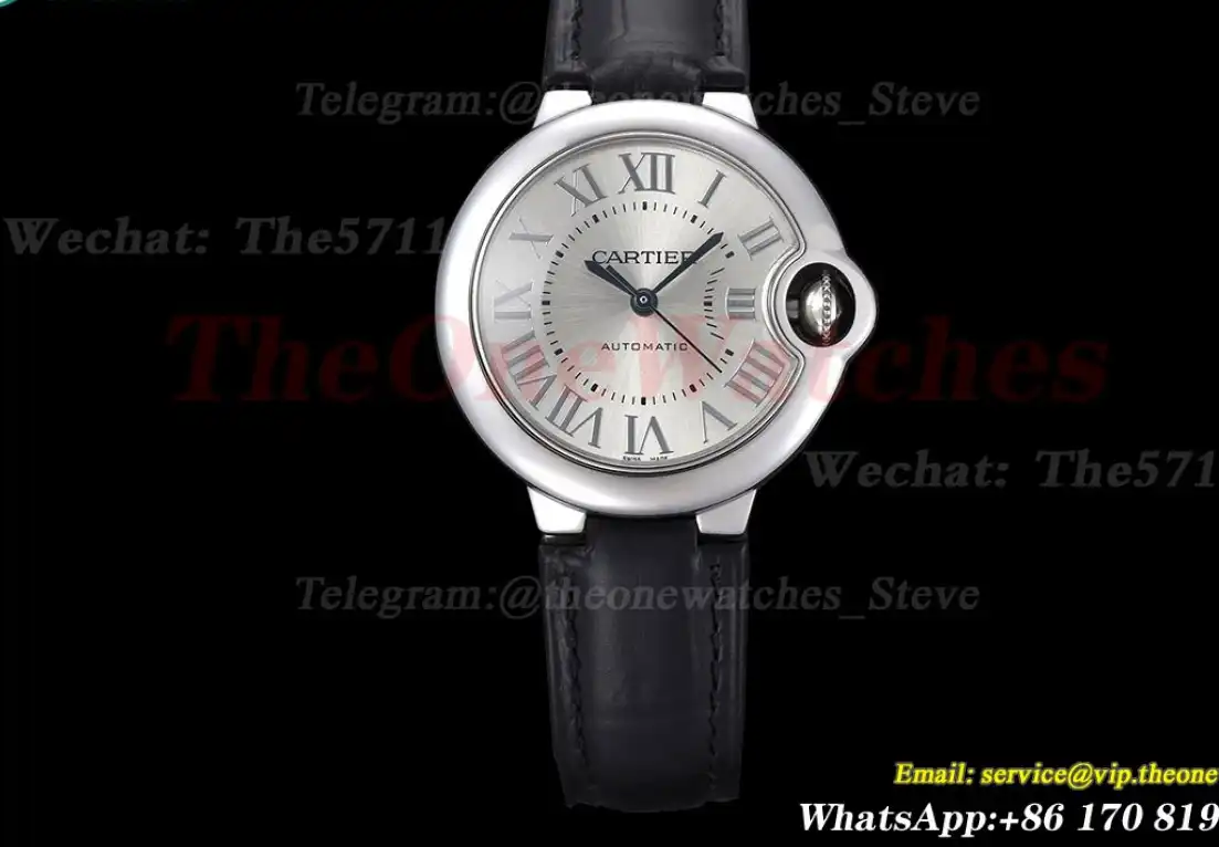 Ballon Bleu De Cartier 33mm SS LE Silver Dial GDF NH05