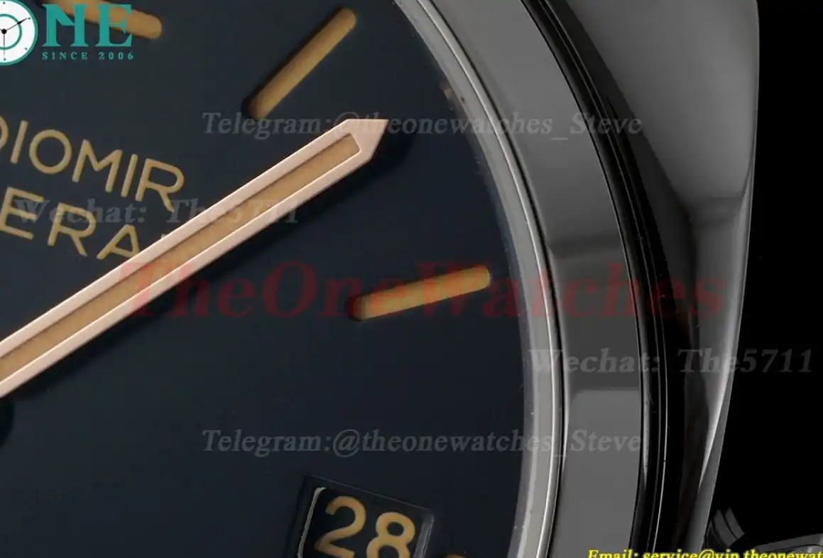 Radiomir Quaranta PAM1294 40MM SS LE Black Dial TTF A7750