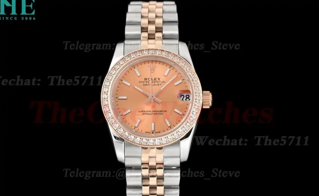 Datejust 28mm Dia RG SS Rose Gold Stk GDF MY8215