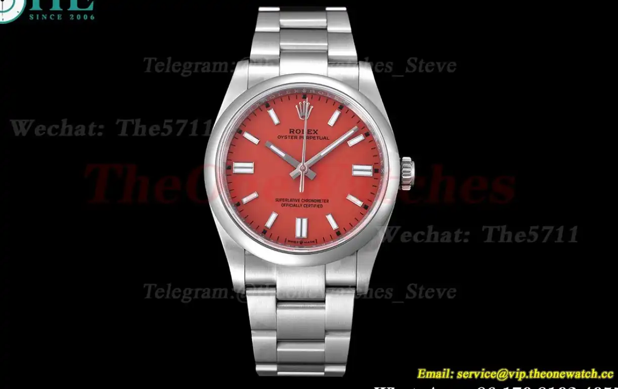 Oyster Perpetual 126000 36mm SS SS Red Dial EWF A3230