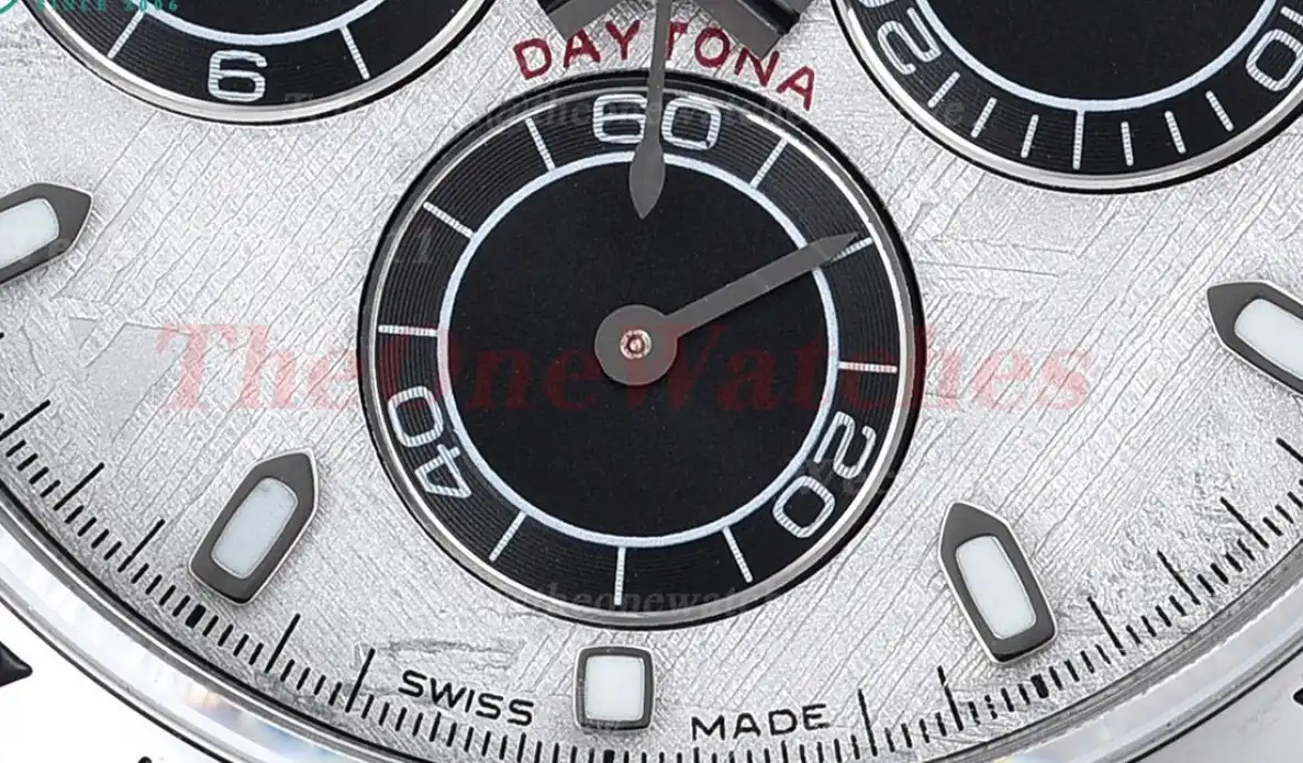 Daytona 116509 40mm SS SS Meteorite Dial 904L Noob V4 SA4130