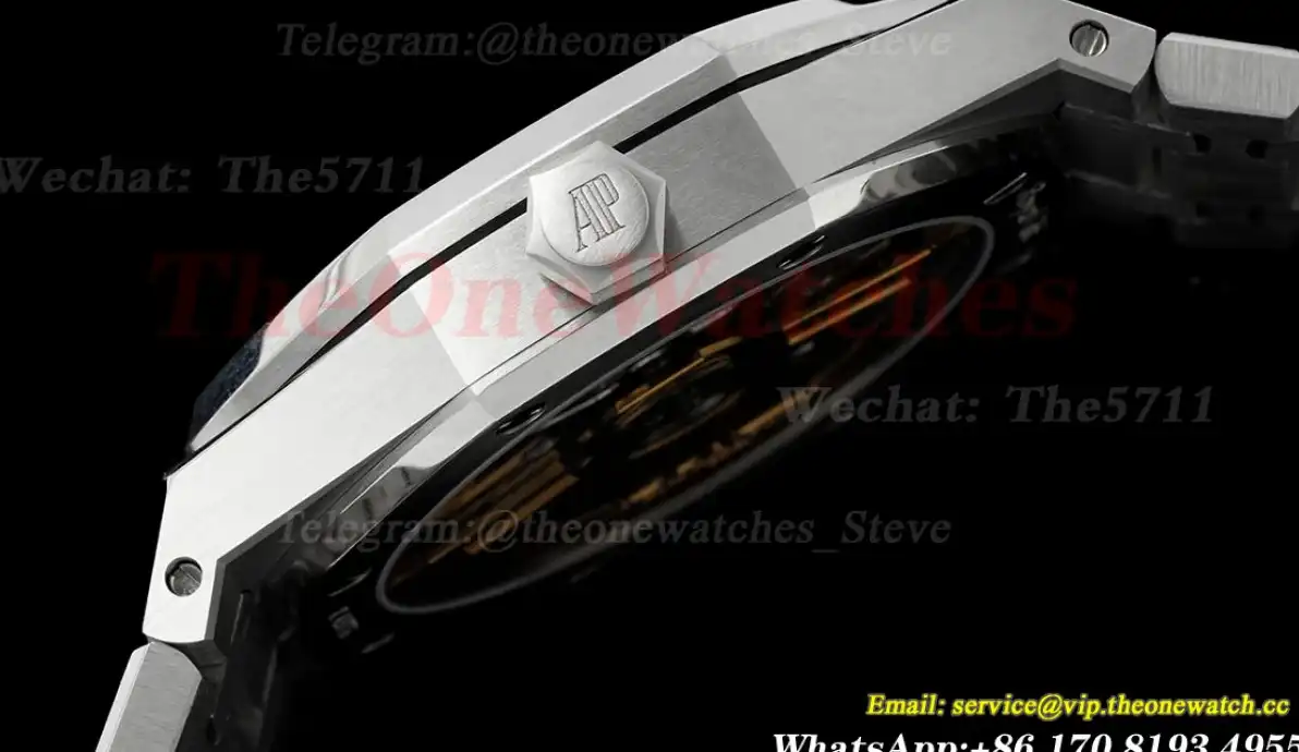 Royal Oak 41mm 15500 SS SS Silver Stk APSF A4302 Super Clone