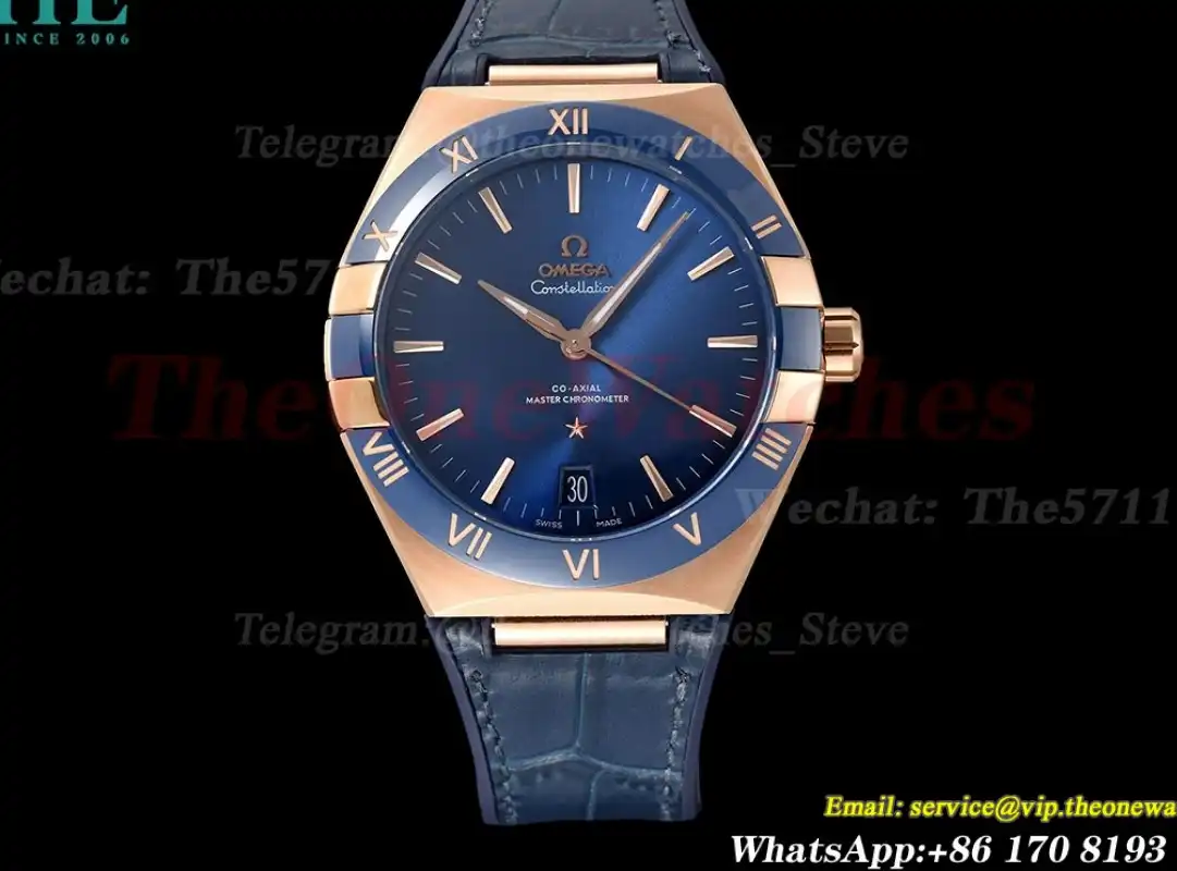 Constellation 2020 41mm RG LE Blue Dial BLSF A8900