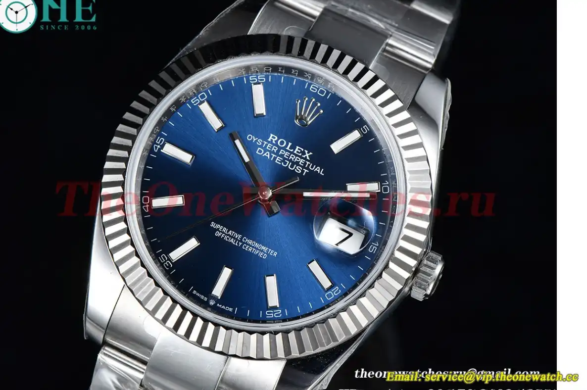 Datejust 126334 41mm Oys SS SS Blue Dial Clean SH3235