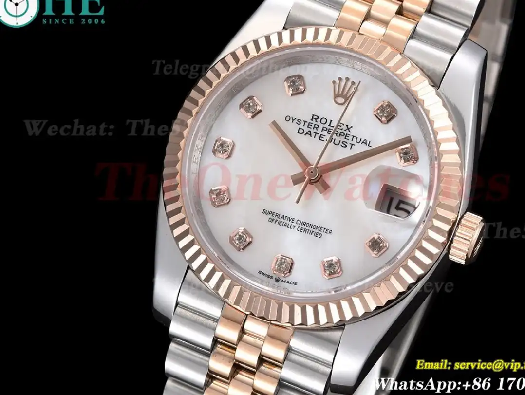 Datejust 126231 36mm Jub RG SS Mop Dial GDF MY8215