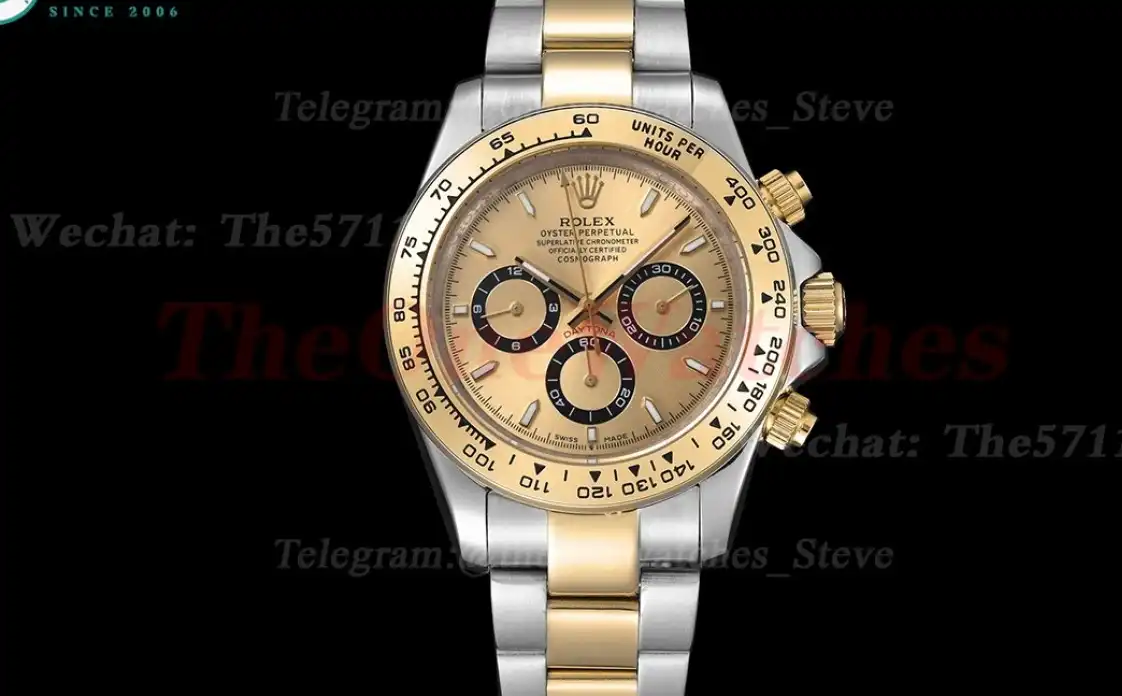 Daytona 40mm YG SS Gold Dial GDF A3836