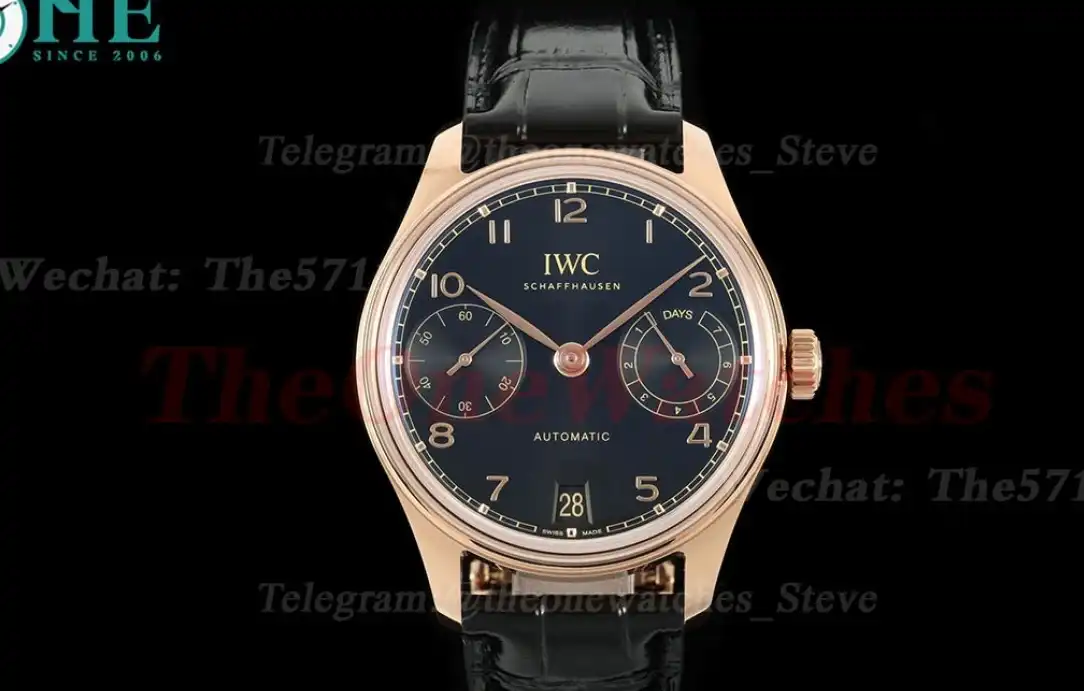 Portugieser 7 Days 2024 42mm RG LE Black Dial APS A52010