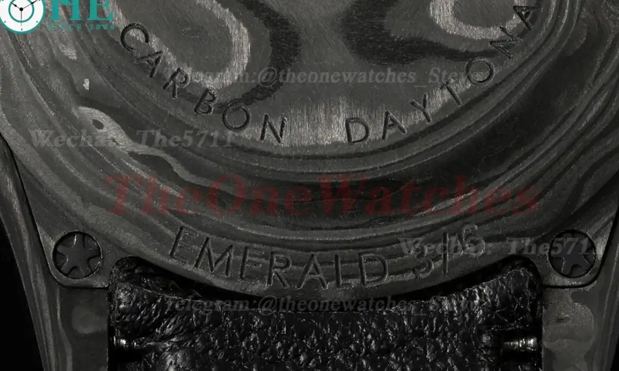 Daytona Diw 40mm Black Carbon NY Skeleton Dial N6F DD4801