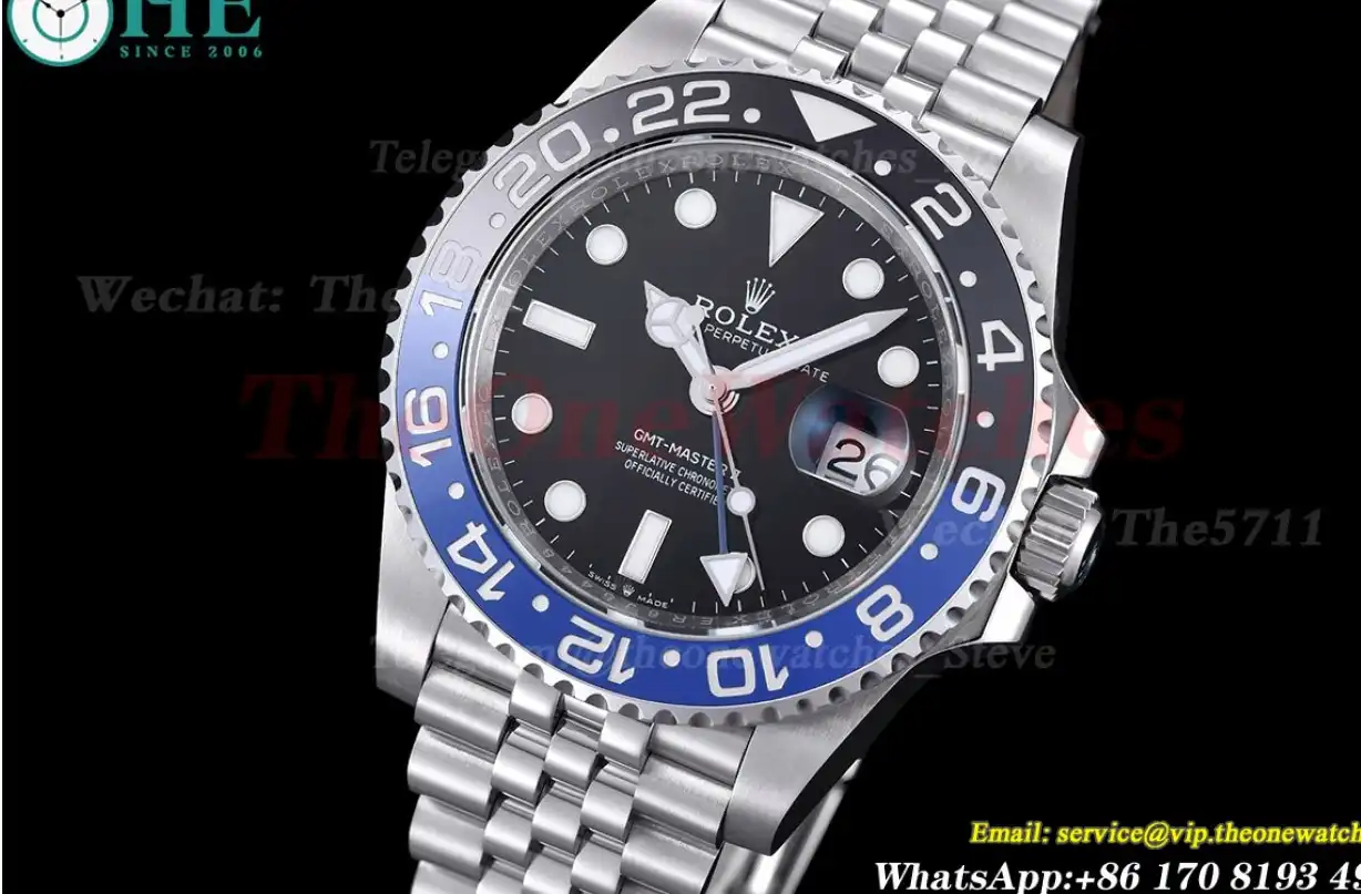 GMT Master II 126710 Batgirl Jub 40mm Black Blue EWF V2 VR3285