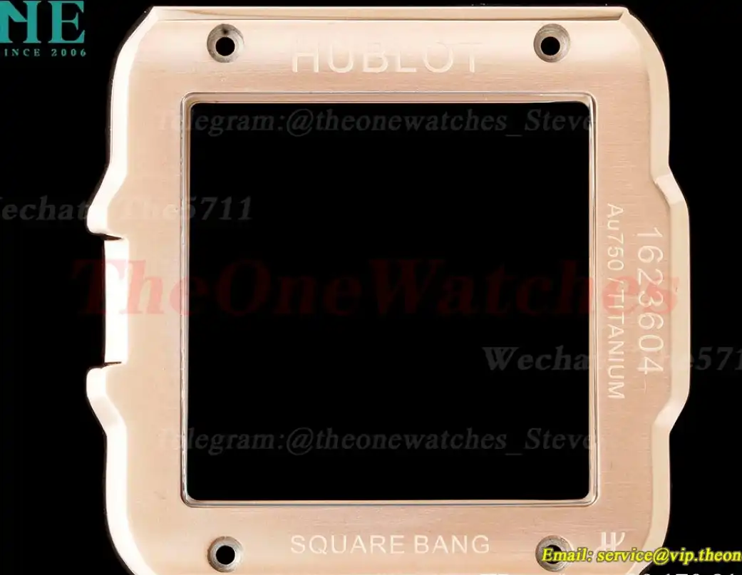 Square Bang Unico 42mm RG RU Skeleton Dial BBF HUB1280A