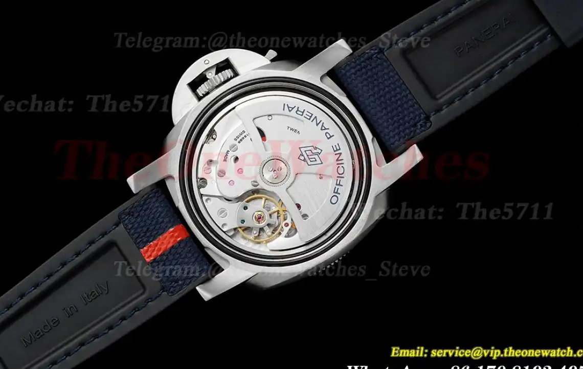 Submersible PAM1507 Luna Rossa 42mm SS RU Blue Dial VSF P900