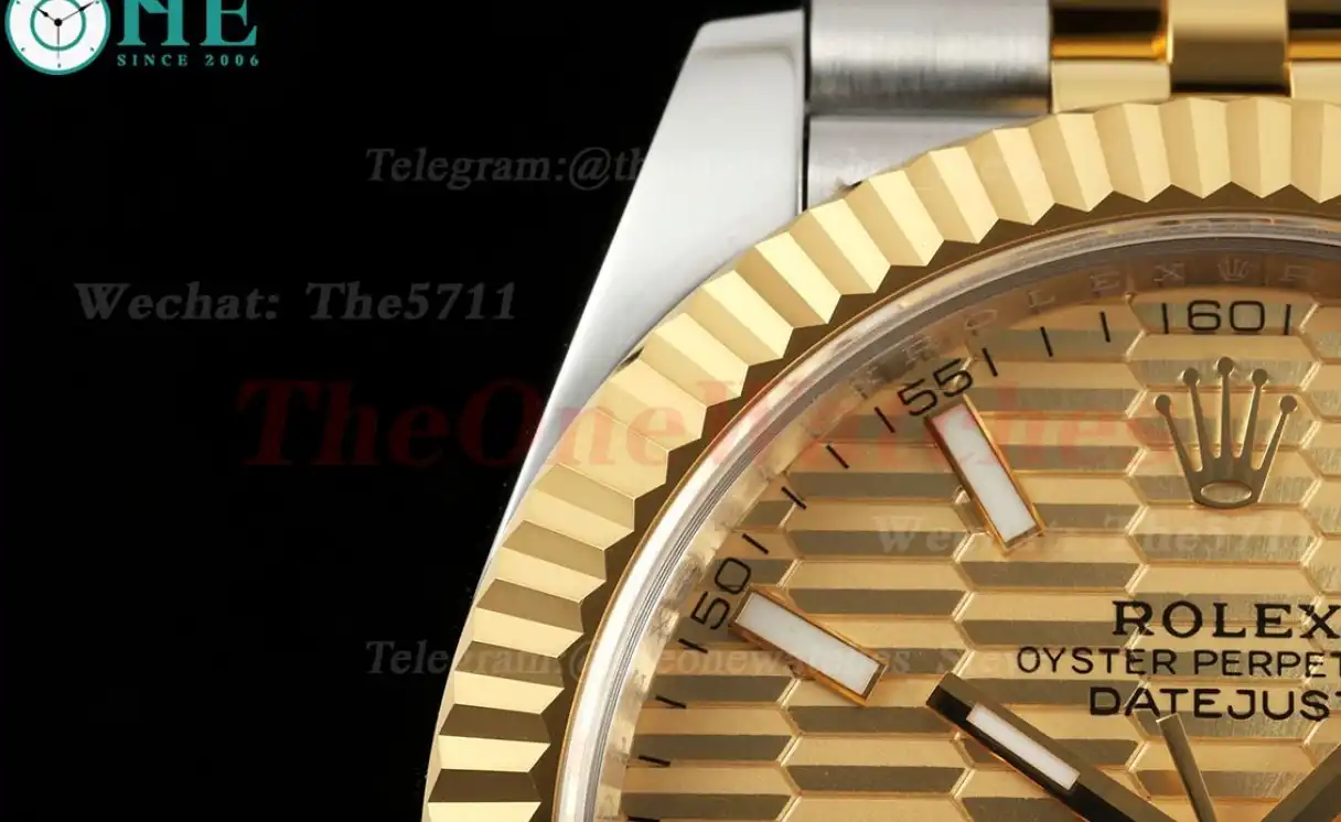 Datejust 126333 41mm Jub YG SS Gold Textured Stk EWEF A3235