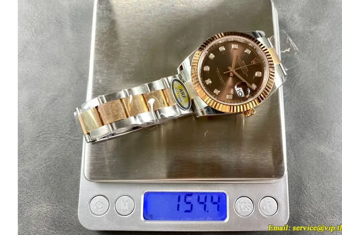 Datejust 126331 41mm Oys RG SS Brown Dia ARF SH3235(Tungsten Heavy Version)