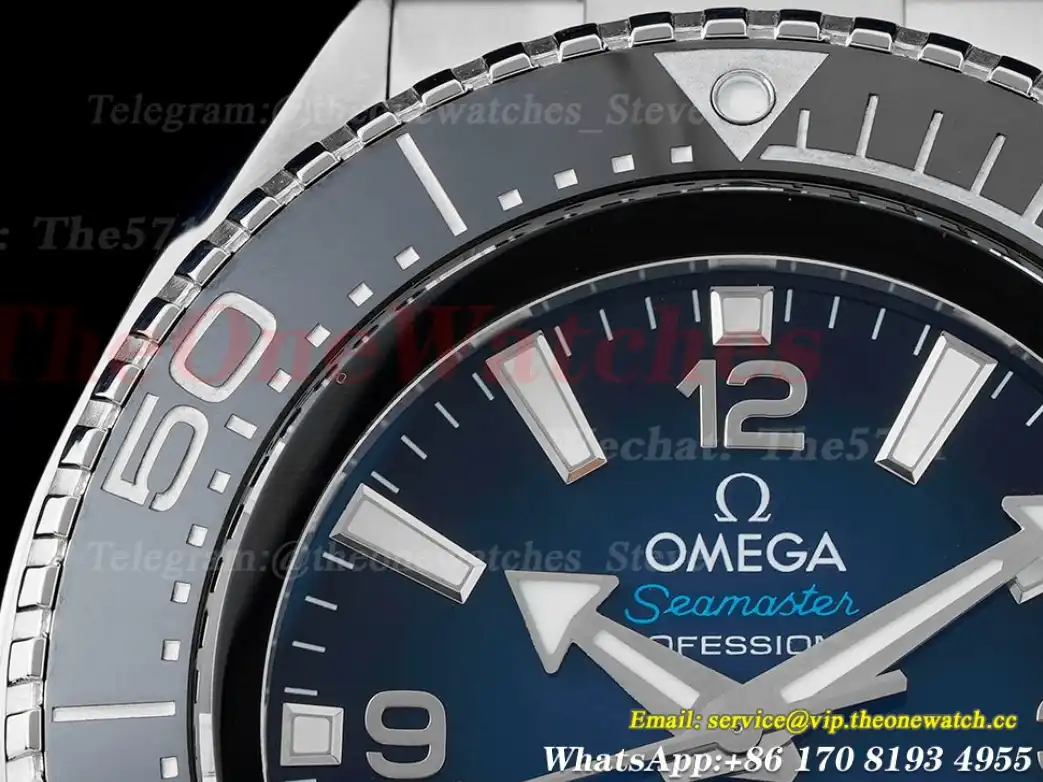 Planet Ocean Ultra Deep 45.5mm SS SS Gradient Blue Dial TF A2824