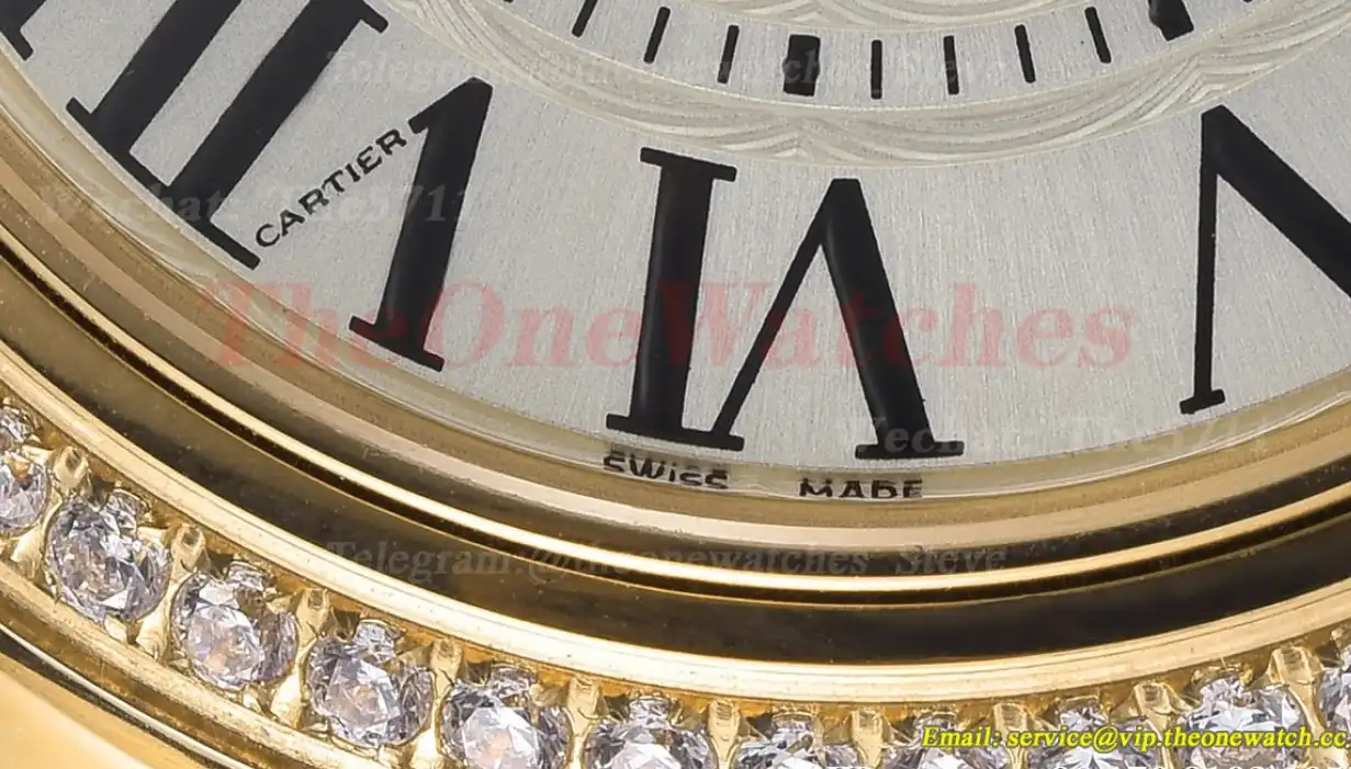 Ballon Bleu De Cartier 33mm Dia YG LE White Dial GDF NH05