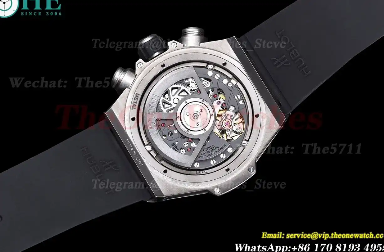 Big Bang Unico 42mm TI RU Skeleton Black Dial BBF HUB1280