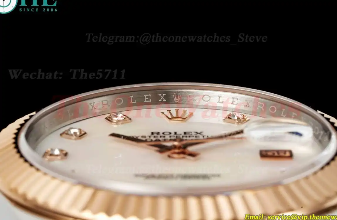 Datejust 126331 41mm Jub RG SS Mop Dia EWEF A3235