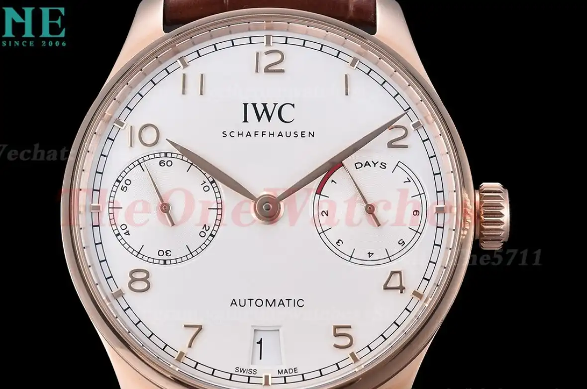 Portugieser 7 Days 42mm RG LE White Dial ZF V5 A52010