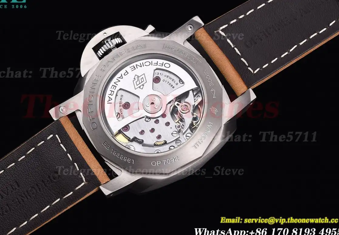 Luminor Marina PAM1351 44mm TI LE Brown Dial TTF P9010