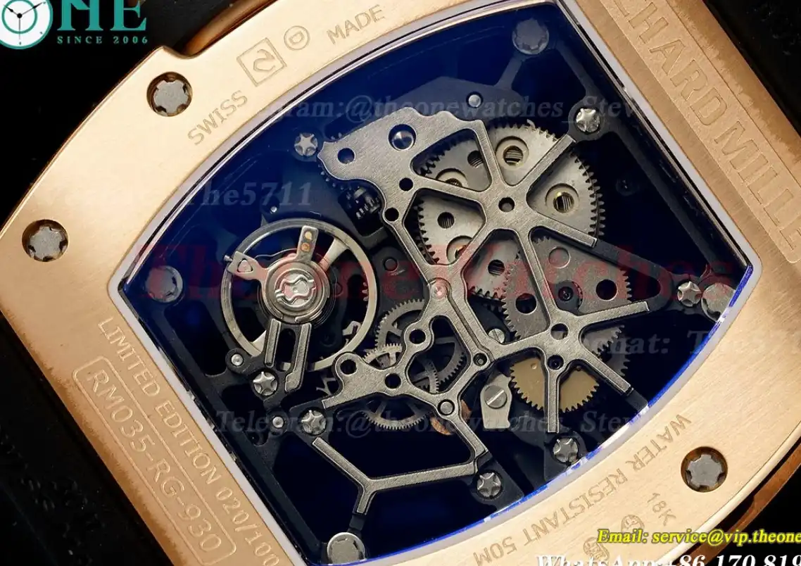 RM035-02 RG RU Skeleton Dial Sonic RMAL1