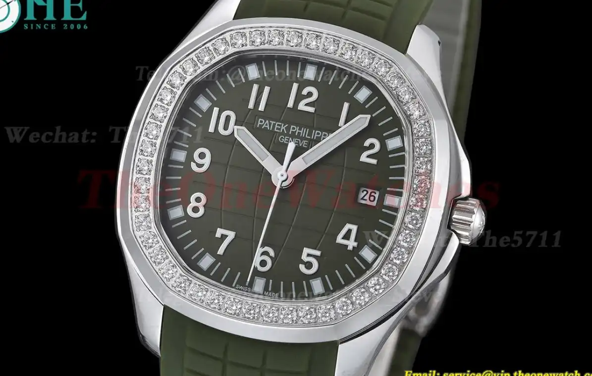 Aquanaut 5167 40mm Dia SS RU Green Dial GDF MY8215