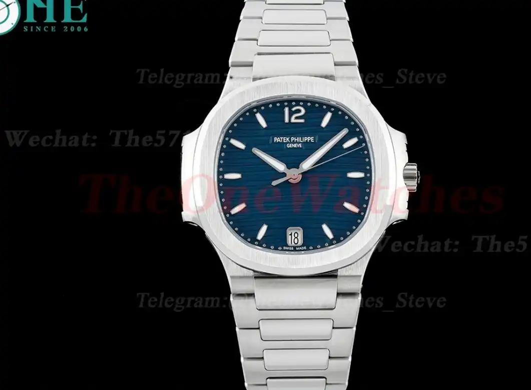 Nautilus 7118 35mm SS SS Blue Dial PPF 324SC