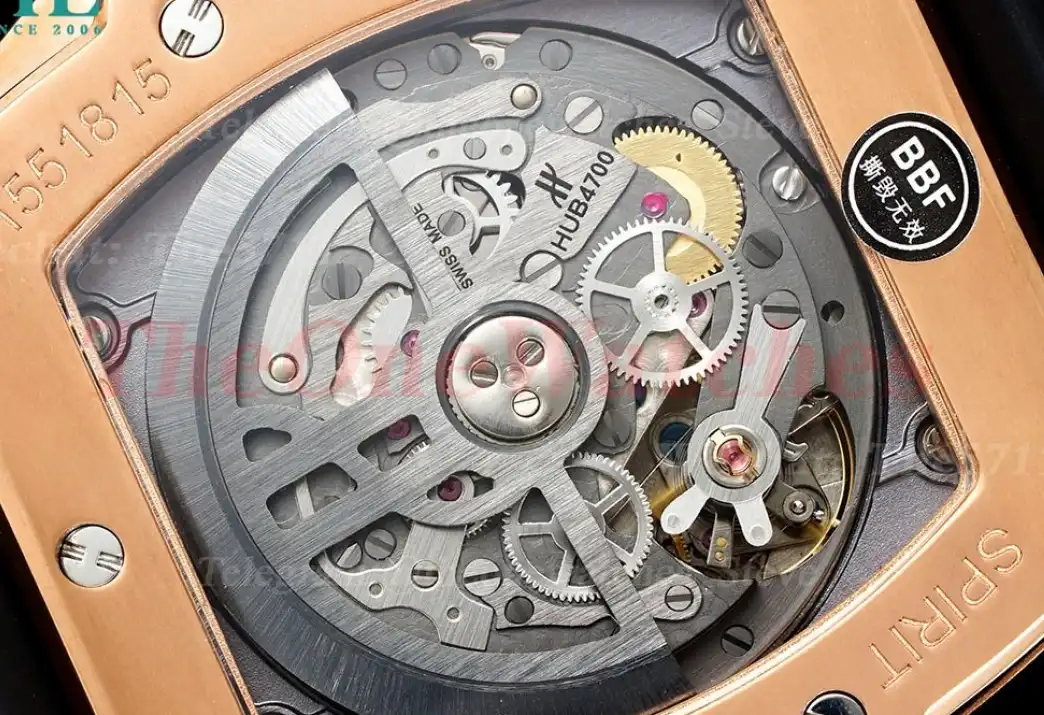 Spirit of Big Bang Chrono 42mm TI RU Skeleton Dial BBF A7750 Mod