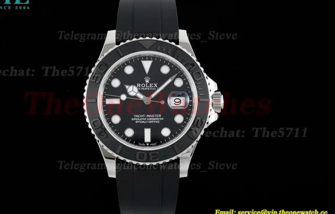 YachtMaster 226659 42mm 316L SS RU Blk EWF A3235