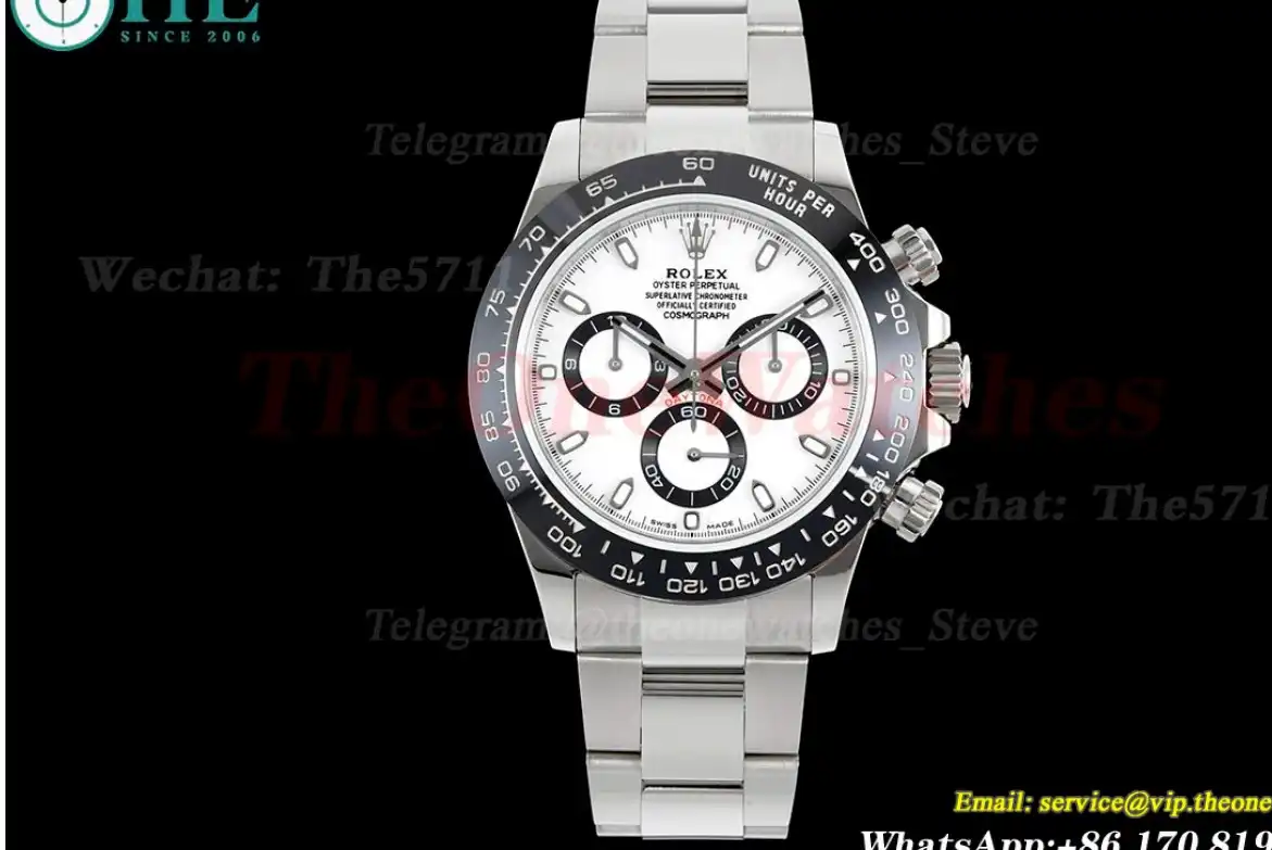 Daytona 116500 904L SS SS White Stk EWF A7750