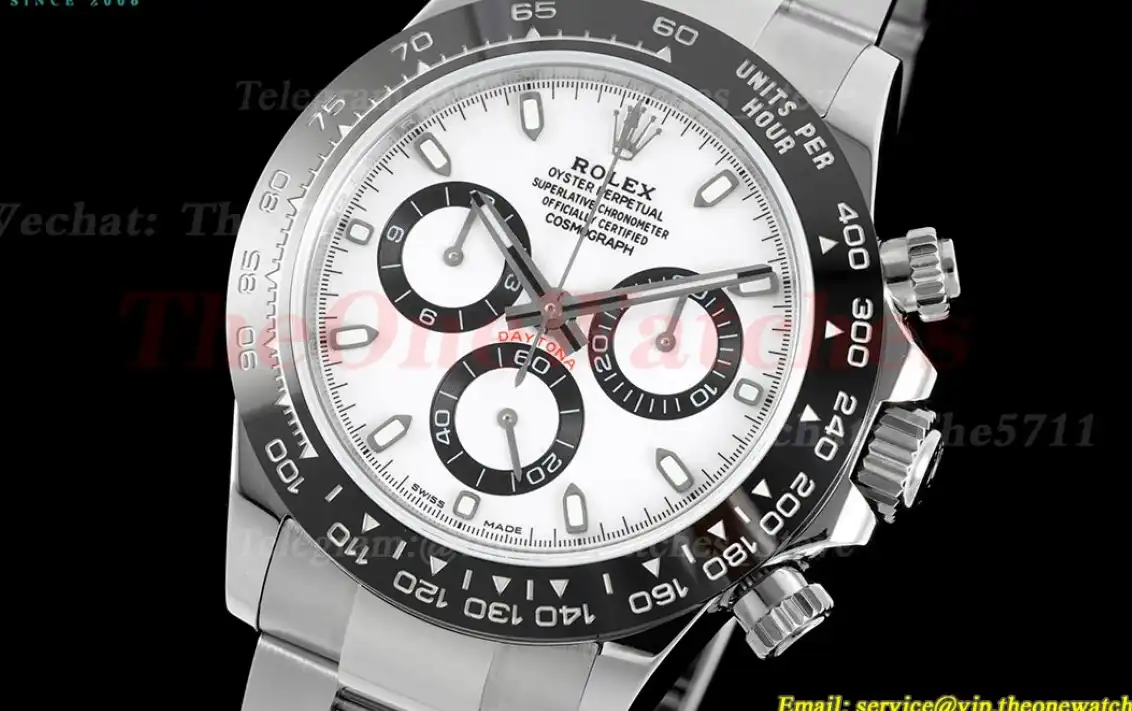 Daytona 116500 904L SS SS White Stk EWF A7750