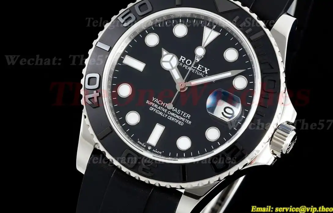 YachtMaster 226659 42mm 316L SS RU Blk EWF A3235