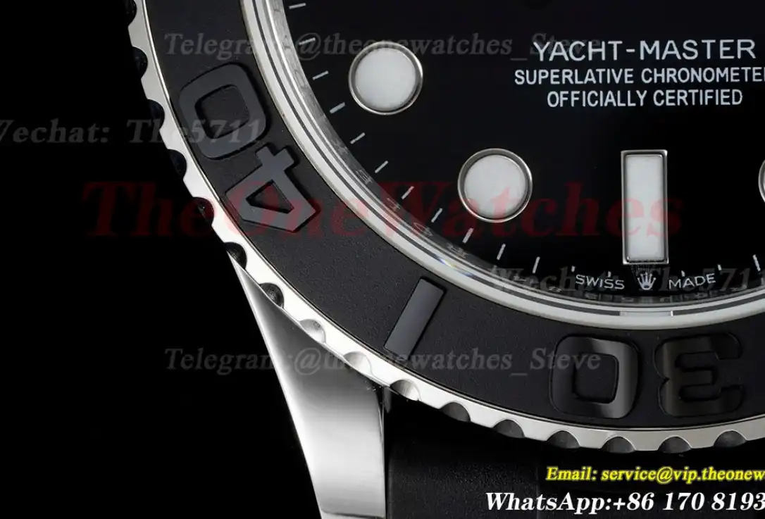 YachtMaster 226659 42mm 316L SS RU Blk EWF A3235