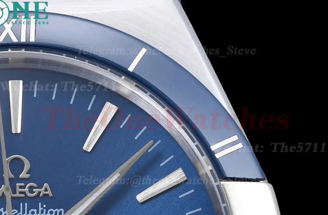 Constellation 41mm Blue Cer SS LE Blue Dial GDF MY8215