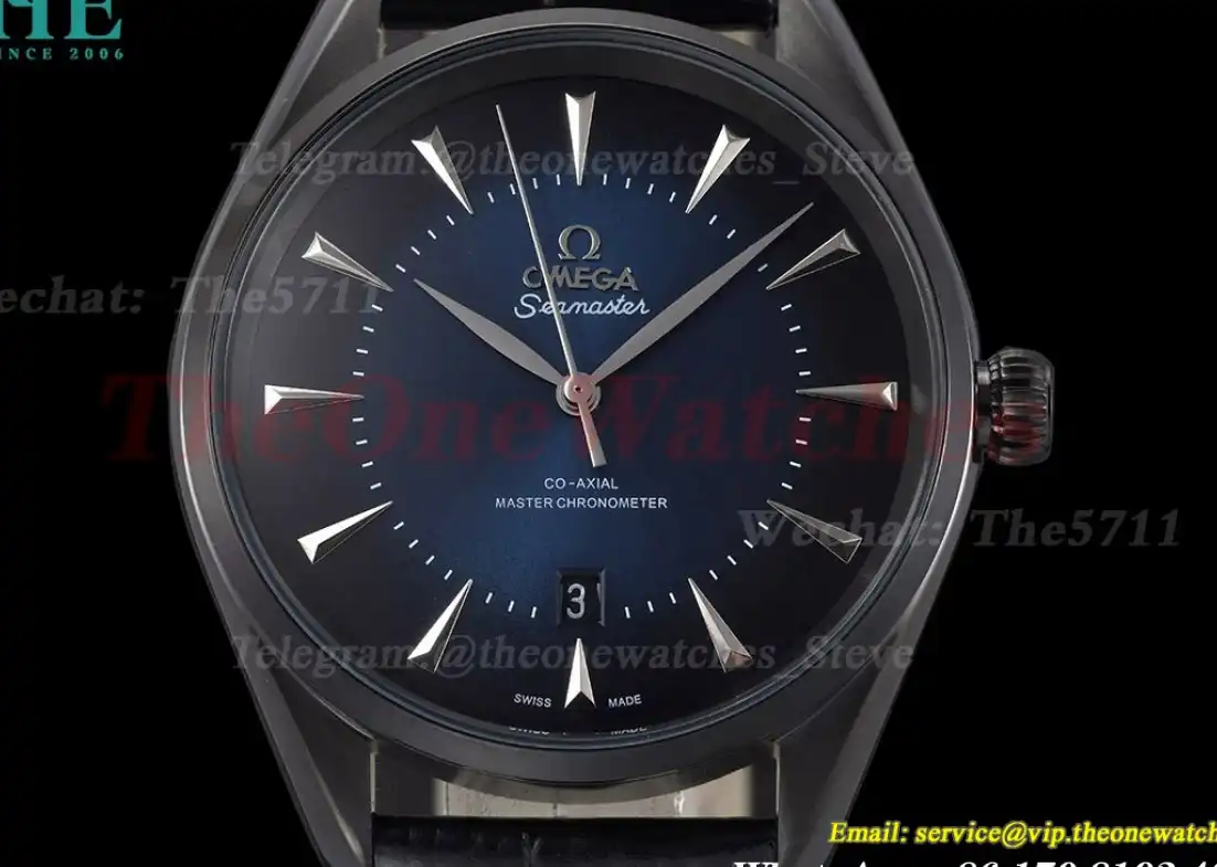 Seamaster 41mm PVD LE Gradient Blue Dial GDF MY8215