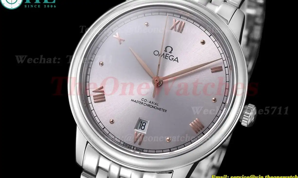 De Ville Date 40mm SS SS Silver Dial GDF MY8215