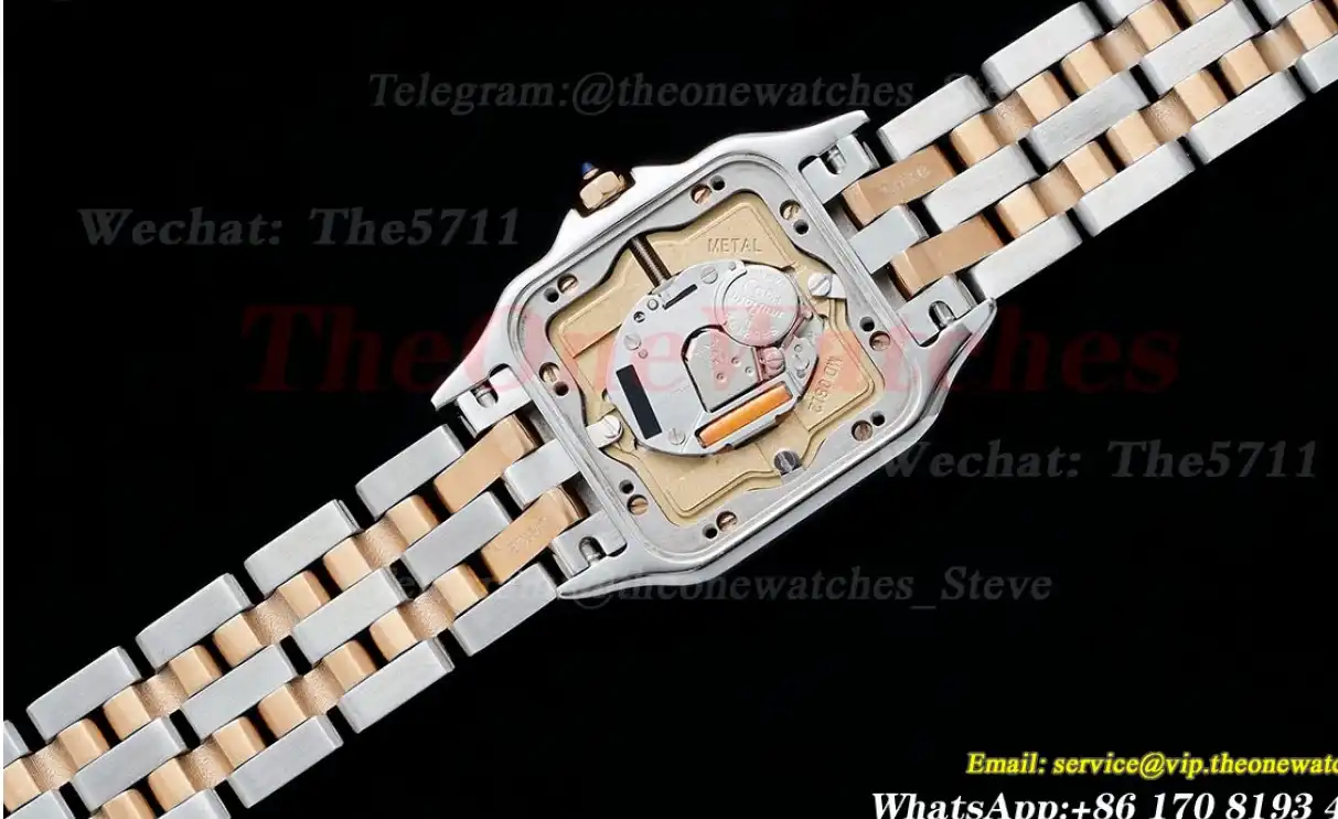 Panthere Secrete De Ladies Dia 27mm RG SS White AF Quartz