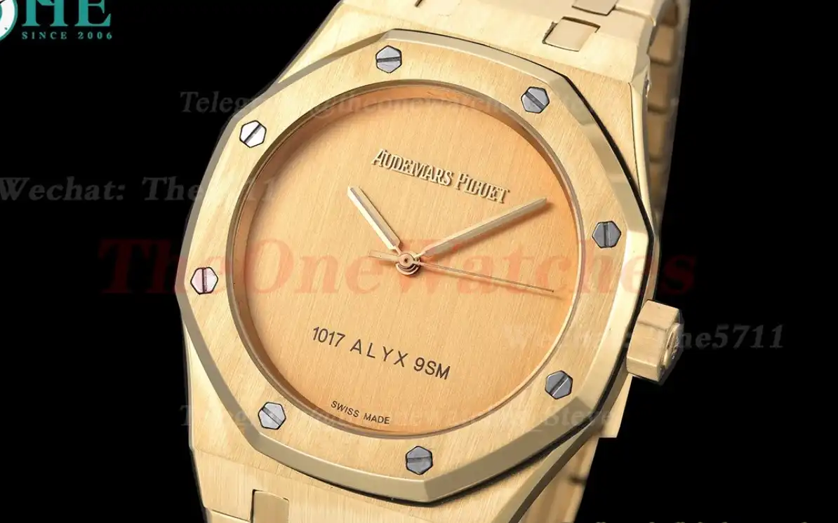 Royal Oak 41mm 1017 YG YG Gold Dial GDF MY8215